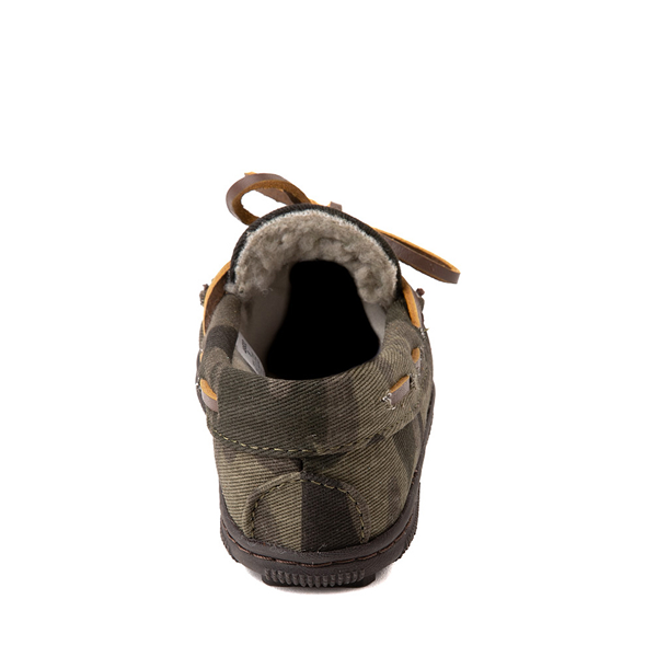 alternate view Minnetonka Pile Lined Hardsole Slipper - Toddler / Little Kid - CamoALT4