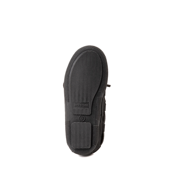 alternate view Minnetonka Pile Lined Hardsole Slipper - Toddler / Little Kid - CharcoalALT3