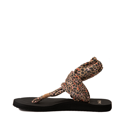 Alternate view of Womens Sanuk Yoga Sling ST Sandal - Tan / Cheetah