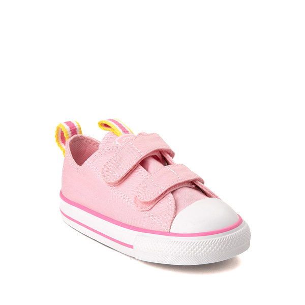 alternate view Converse Chuck Taylor All Star 2V Lo Sneaker - Baby / Toddler - Sunset PinkALT5