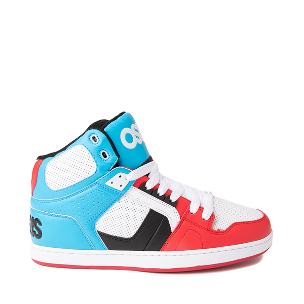 Mens Osiris NYC 83 CLK Skate Shoe - Captain / Red / White / Blue