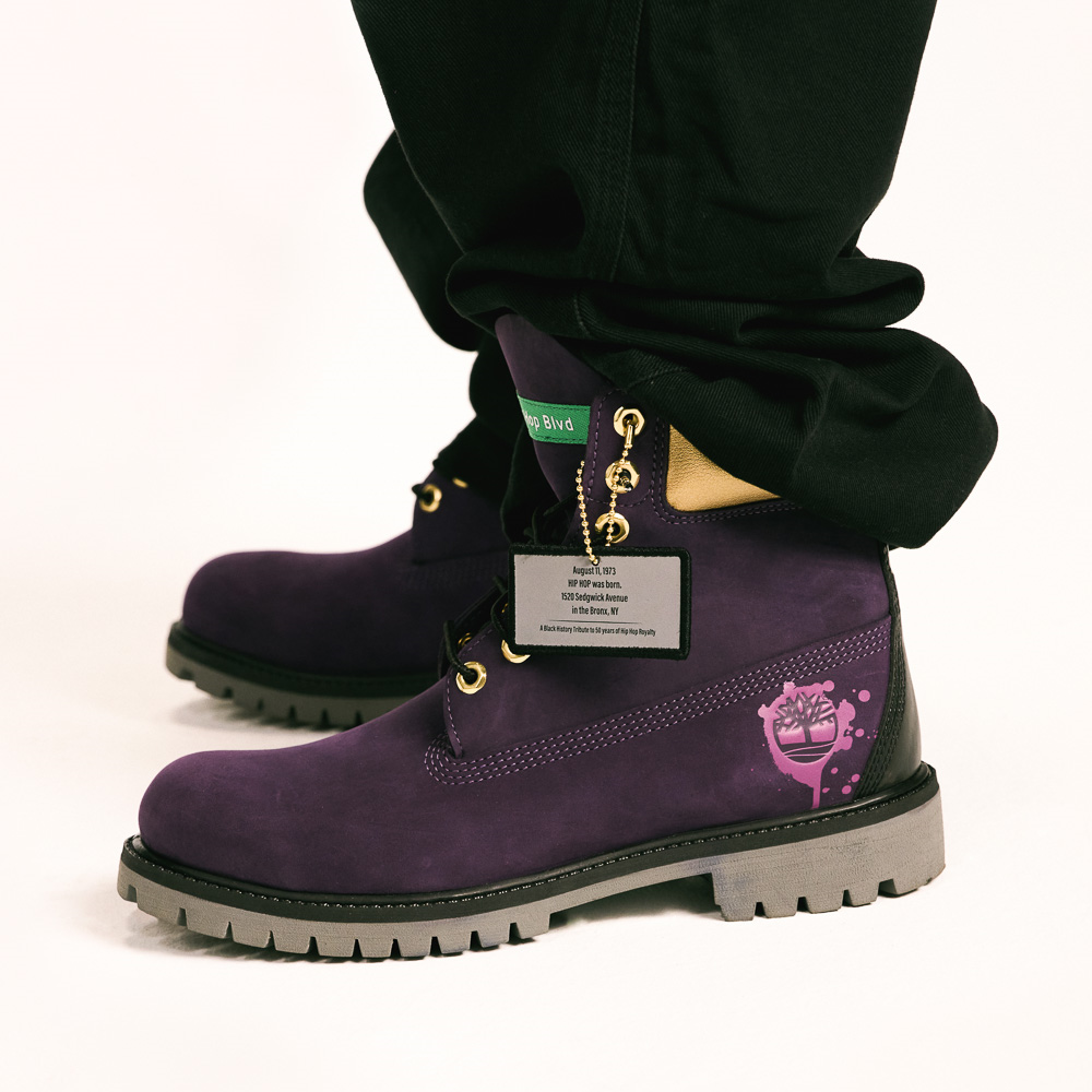 Bijwonen toren Vrijgevigheid Mens Timberland Hip Hop Royalty Premium 6" Boot - Purple / Gold | Journeys