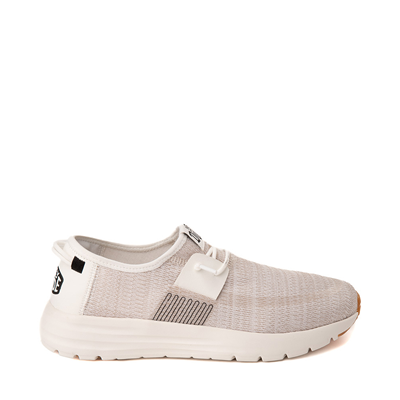 Mens HEYDUDE Hudson Casual Shoe - White / Multicolor