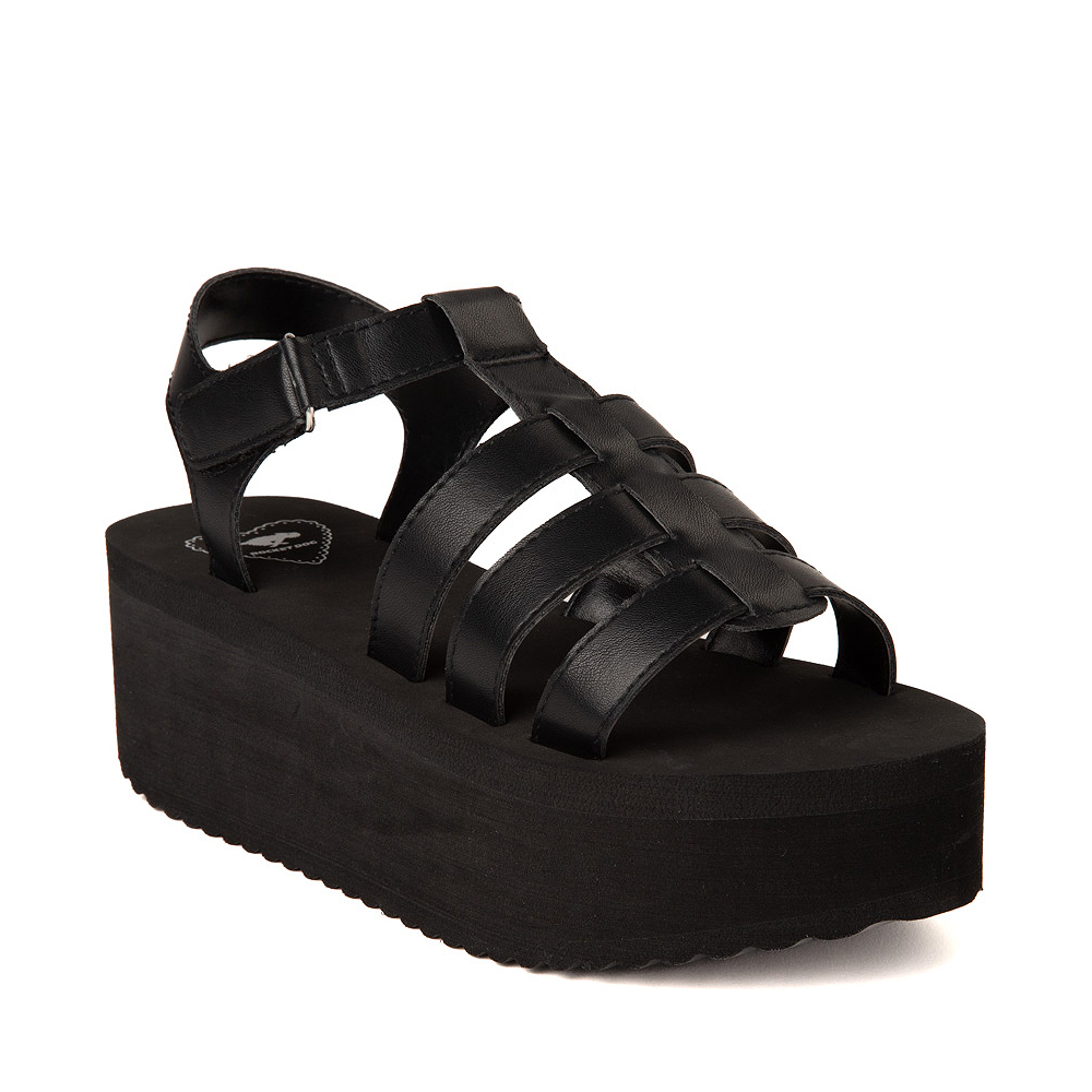 Womens Rocket Dog Helio Platform Sandal - Black | Journeys