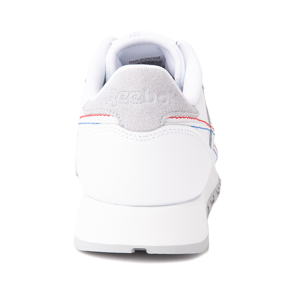 alternate view Reebok Classic Leather Make It Yours Athletic Shoe - White / Vector BlueALT4
