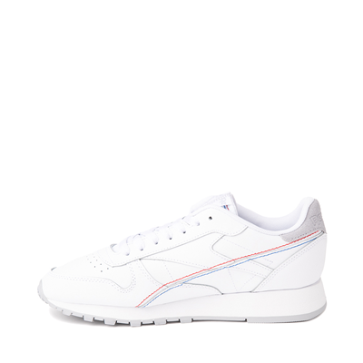 Alternate view of Reebok Classic Leather Make It Yours Athletic Shoe - White / Vector Blue