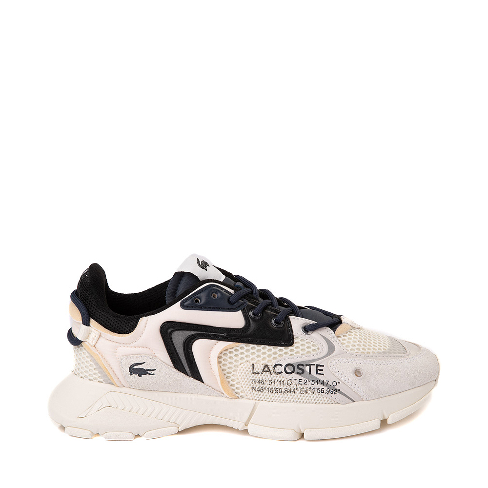 Mens Lacoste L003 Neo Athletic Shoe - Cream / Navy