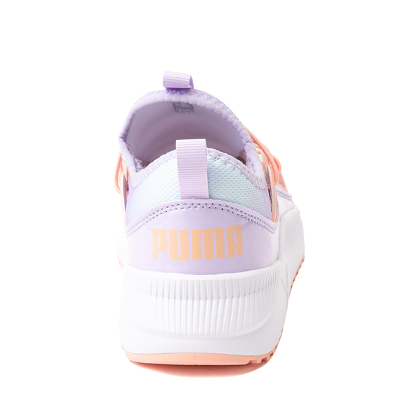 alternate view PUMA Pacer Future Allure Athletic Shoe - Little Kid / Big Kid - Yellow Pear / Light Lavender / ButterflyALT4