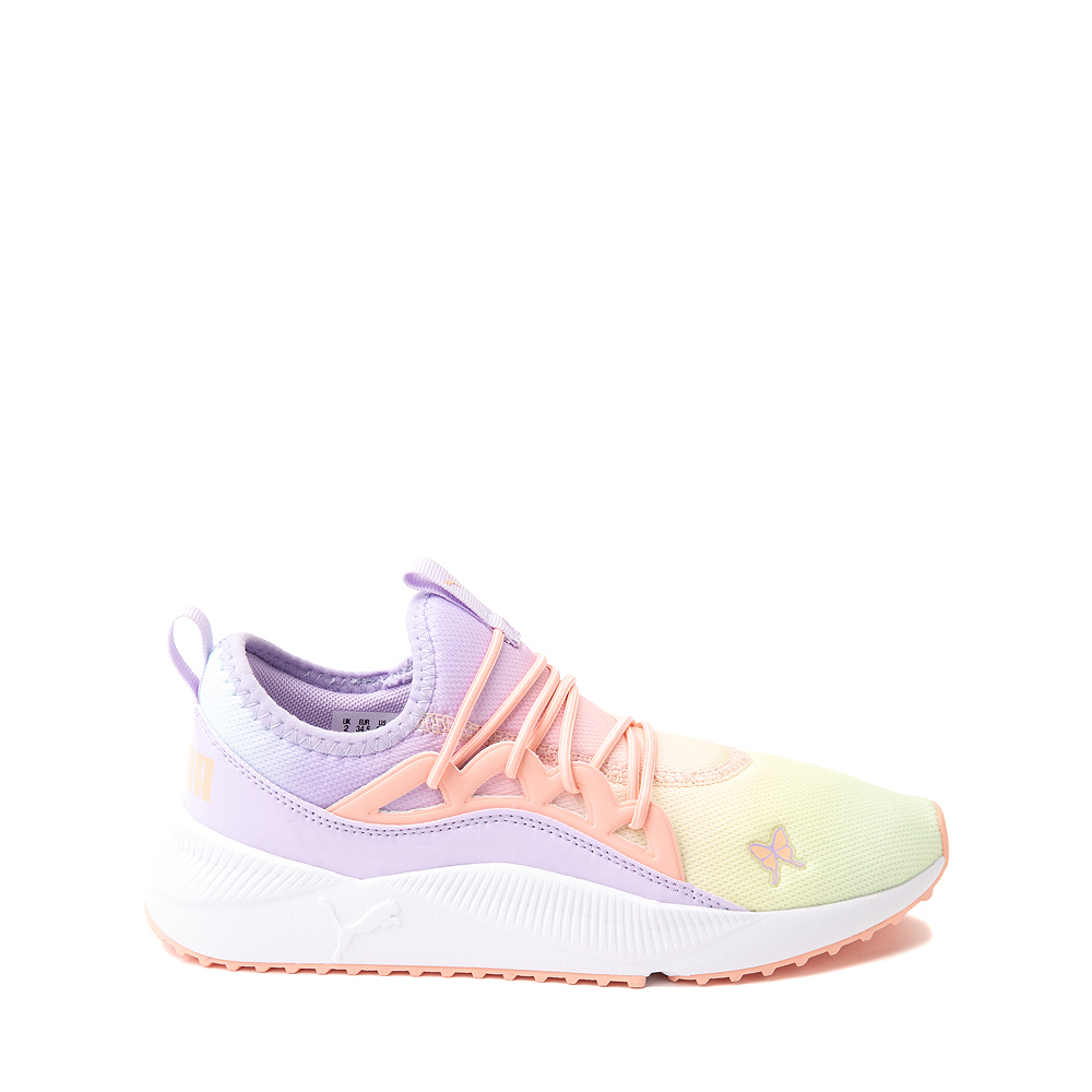 PUMA Pacer Future Allure Athletic Shoe - Little Kid / Big Kid - Yellow Pear / Light Lavender / Butterfly