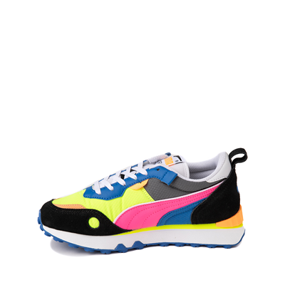Alternate view of PUMA Rider Future Vintage Athletic Shoe - Little Kid / Big Kid - Lime Squeeze