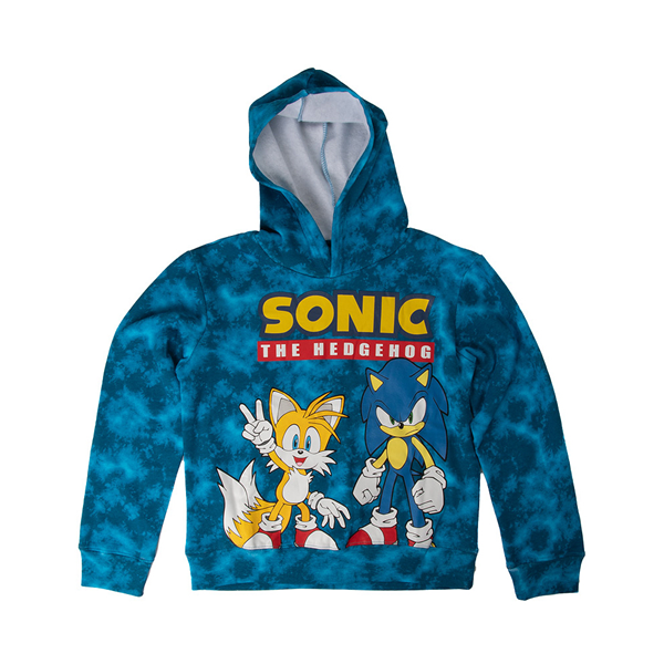 Main view of Sonic The Hedgehog&trade; Sonic And Tails Hoodie - Little Kid / Big Kid - Blue Wash