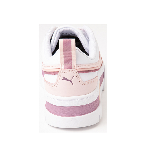 alternate view Womens PUMA Mayze FS Interest Platform Athletic Shoe - White / Pale GrapeALT4