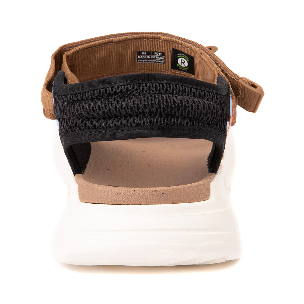 Mens Teva Zymic Sandal Honey Brown / Black Journeys