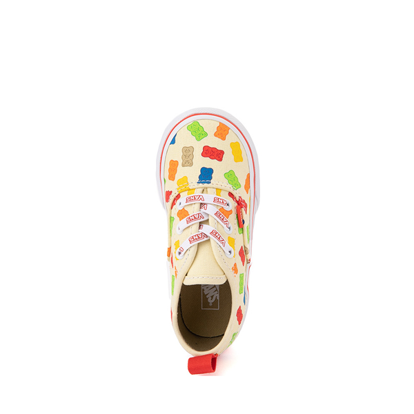 alternate view Vans x Haribo™ Authentic Skate Shoe - Baby / Toddler - White / RedALT2