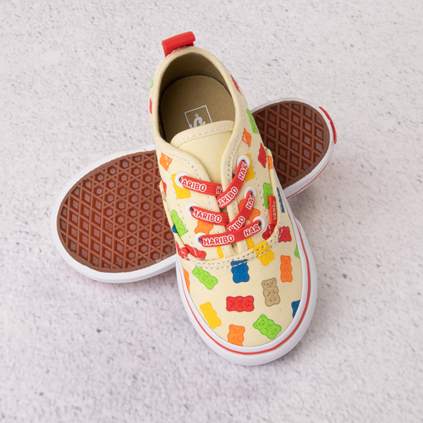 alternate view Vans x Haribo™ Authentic Skate Shoe - Baby / Toddler - White / RedTHERO