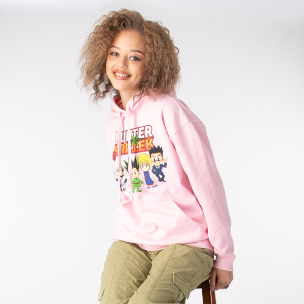 Main view of Womens Hunter x Hunter Hoodie - Cradle Pink