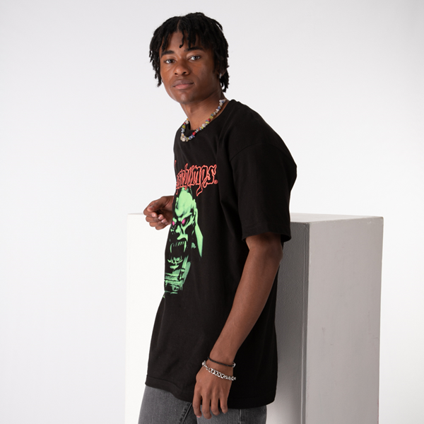 alternate view Womens Goosebumps Tee - BlackALT3
