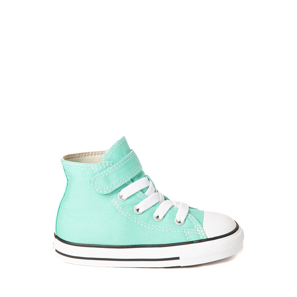 Main view of Converse Chuck Taylor All Star 1V Hi Sneaker - Baby / Toddler - Cyber Teal