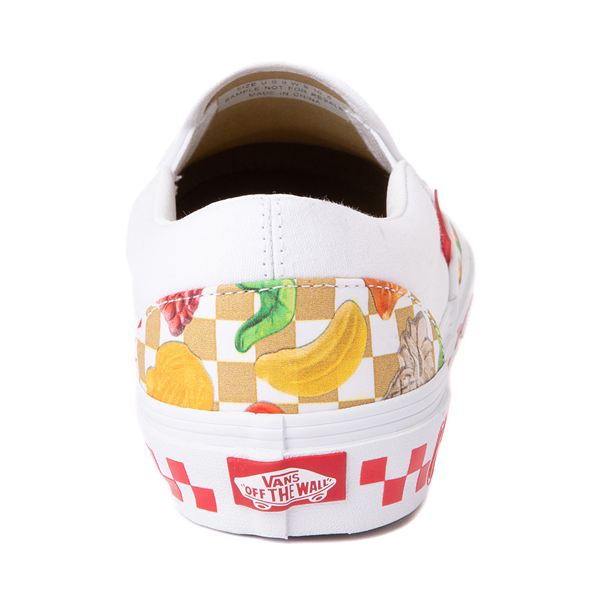 alternate view Vans x Haribo™ Slip-On Checkerboard Skate Shoe - White / MulticolorALT4