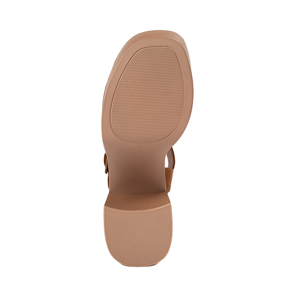 alternate view Womens Madden Girl Goldie Platform Sandal - TanALT3
