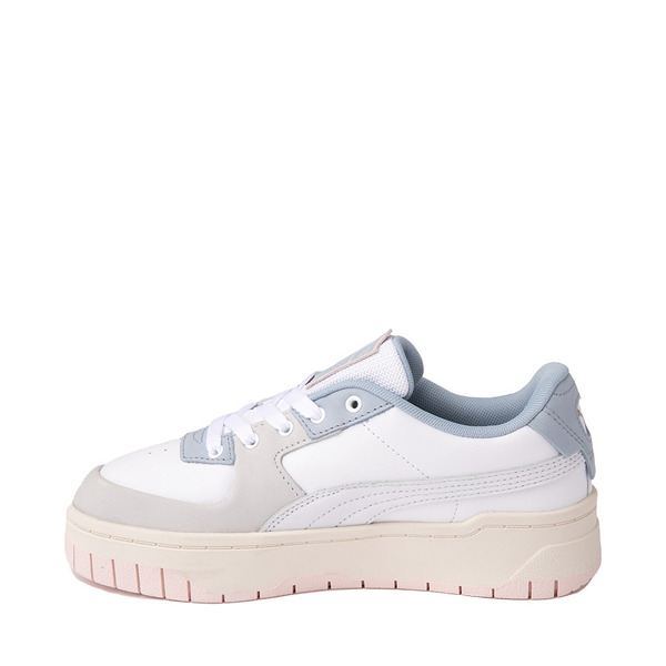 alternate view Womens PUMA Cali Dream Pastel Athletic Shoe - White / Blue Wash / MarshmallowALT1