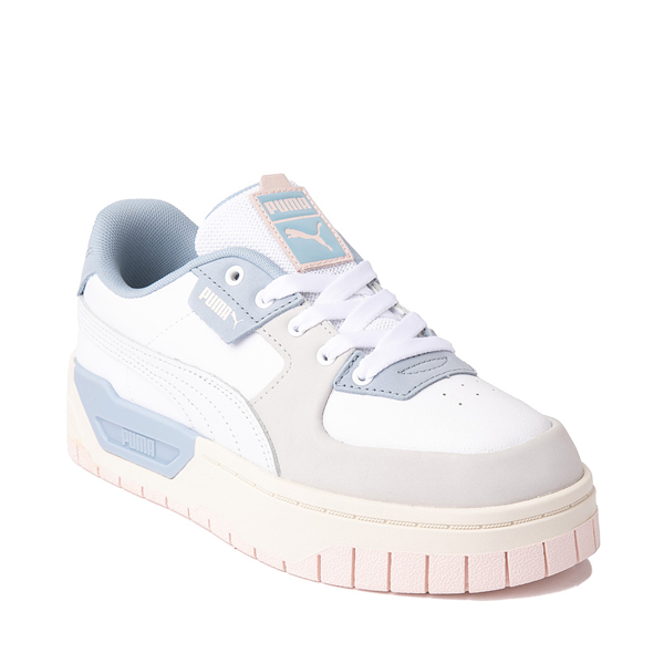 alternate view Womens PUMA Cali Dream Pastel Athletic Shoe - White / Blue Wash / MarshmallowALT5