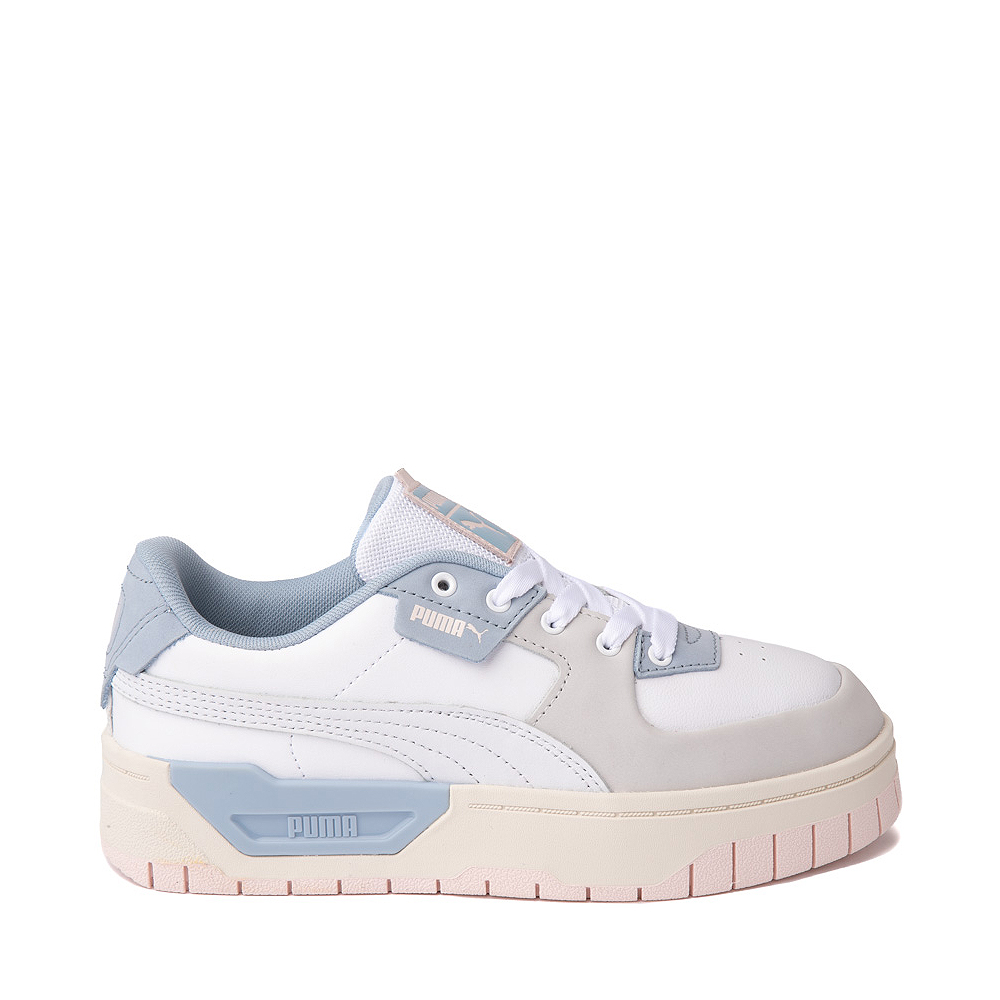 Womens PUMA Cali Dream Pastel Athletic Shoe - White / Blue Wash / Marshmallow