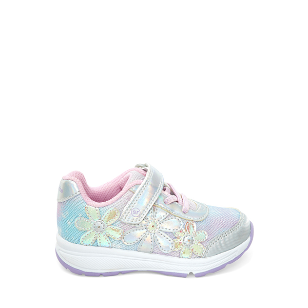 Main view of Stride Rite Light-Up Glimmer Sneaker - Baby / Toddler - Iridescent