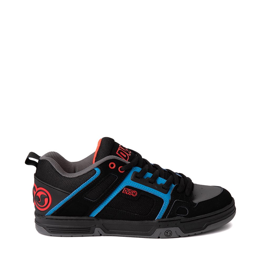 Mens DVS Comanche Skate Shoe - Black / Blue / Red