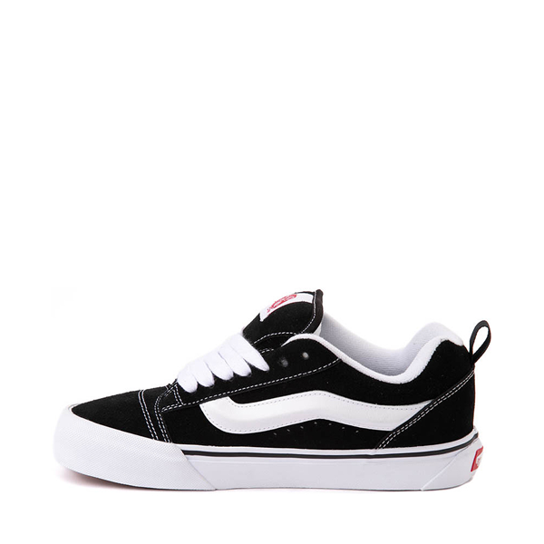 Vans Knu Skool Skate Shoe - Black / True White | Journeys