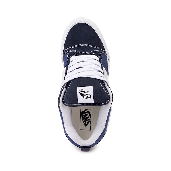 DEK Men's Navy Blue Canvas Skate Sneakers - Casual Lace-Up Trainers