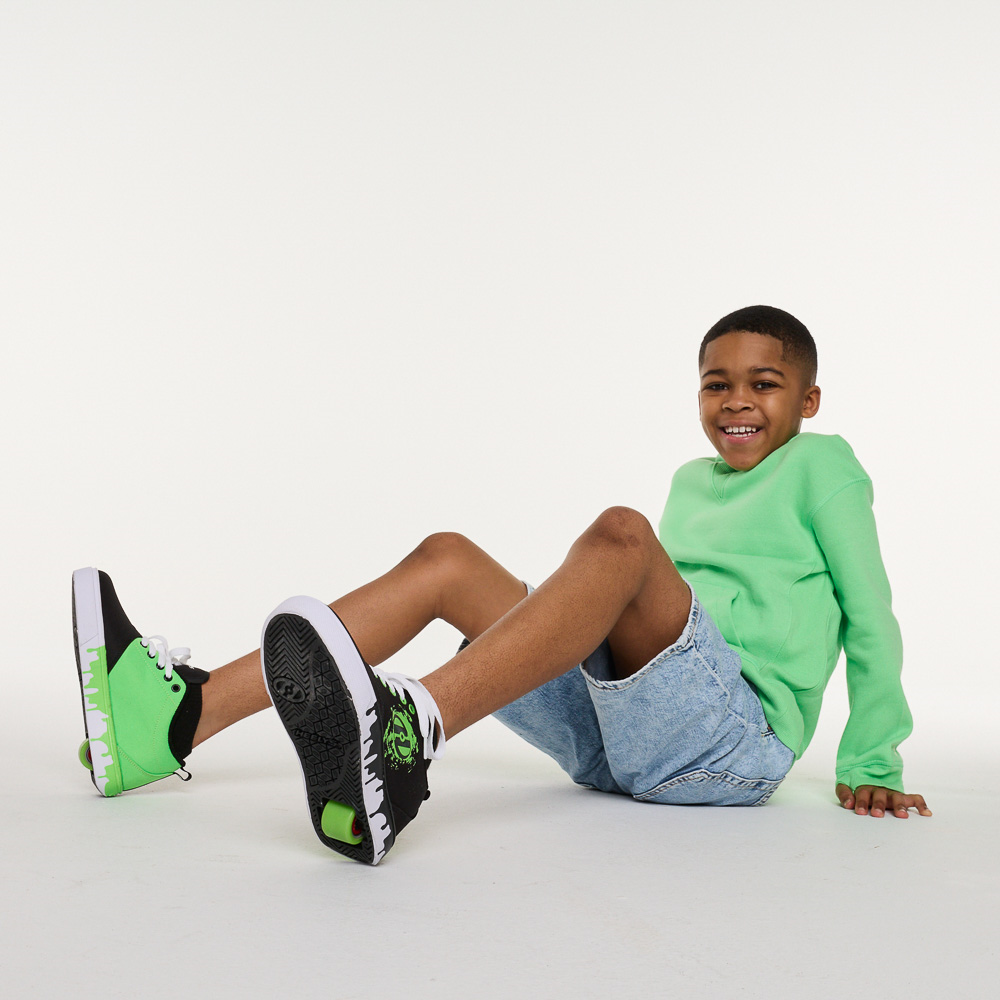 Heelys Pro 20 Skate Shoe - Little Kid / Big Kid - Black / Slime | Journeys