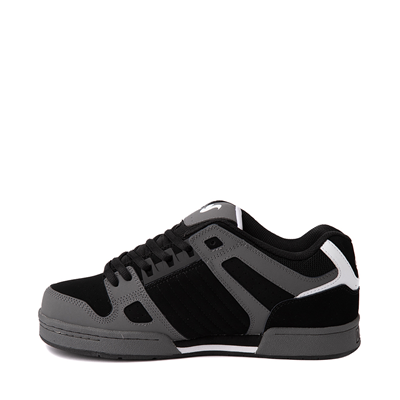 Alternate view of Mens DVS Celsius Skate Shoe - Charcoal / Black / White