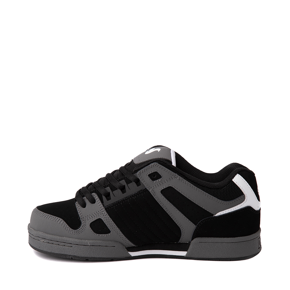 Mens DVS Celsius Skate Shoe - Charcoal / Black / White | Journeys