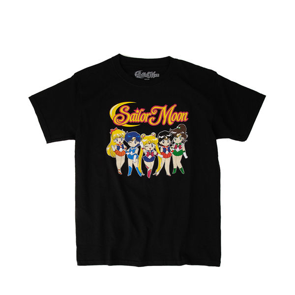 Main view of Sailor Moon Group Tee - Little Kid / Big Kid - Black
