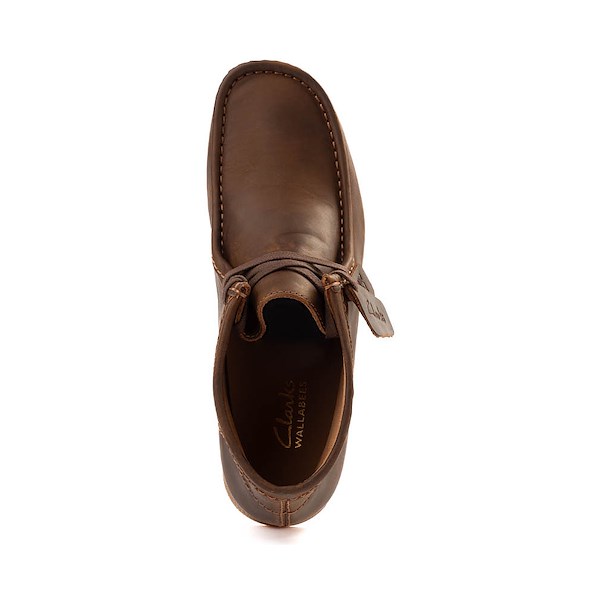 Mens Clarks Wallabee EVO Chukka Boot - Beeswax