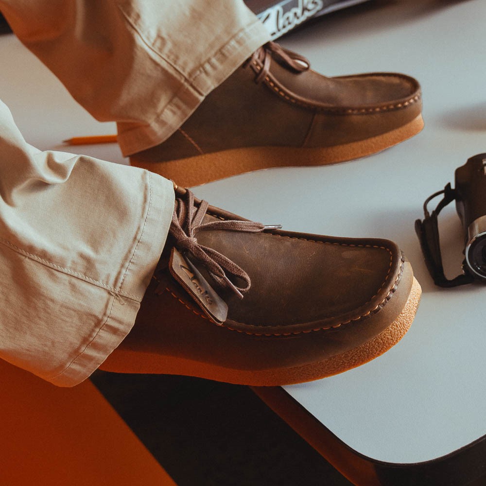 clarks chukka beeswax