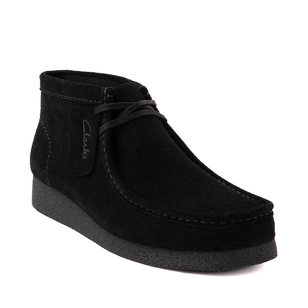 alternate view Mens Clarks Wallabee EVO Chukka Boot - BlackALT5