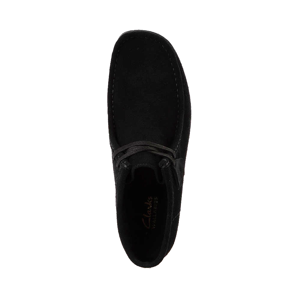 Mens Clarks Wallabee EVO Chukka Boot - Black | Journeys