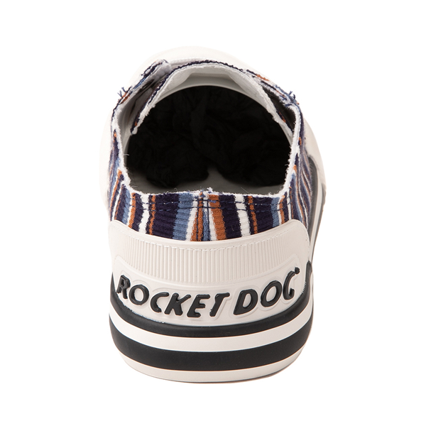 alternate view Womens Rocket Dog Jazzin Casual Shoe - Navy / StripeALT4