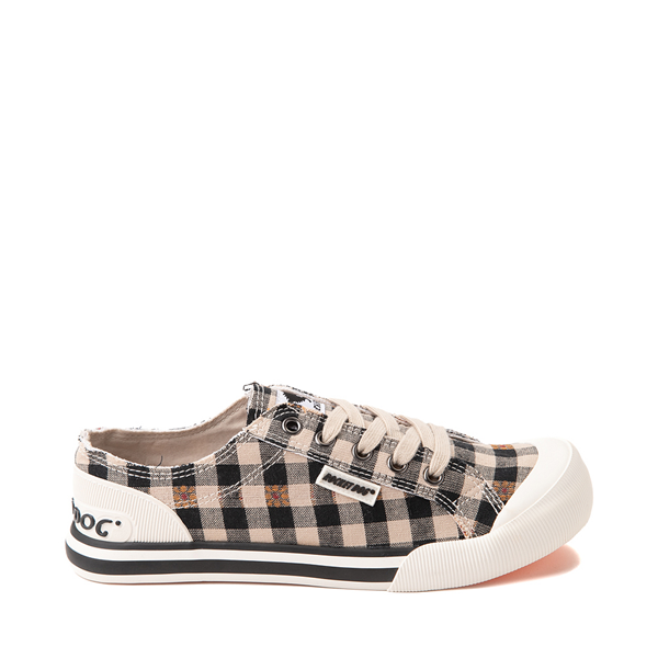 Main view of Womens Rocket Dog Jazzin Casual Shoe - Natural / Plaid / Floral