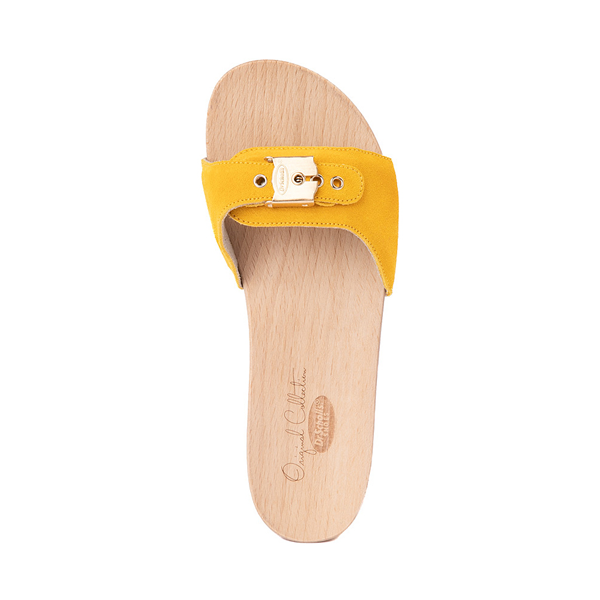 alternate view Womens Dr. Scholl's Original Slide Sandal - Golden CreamALT2