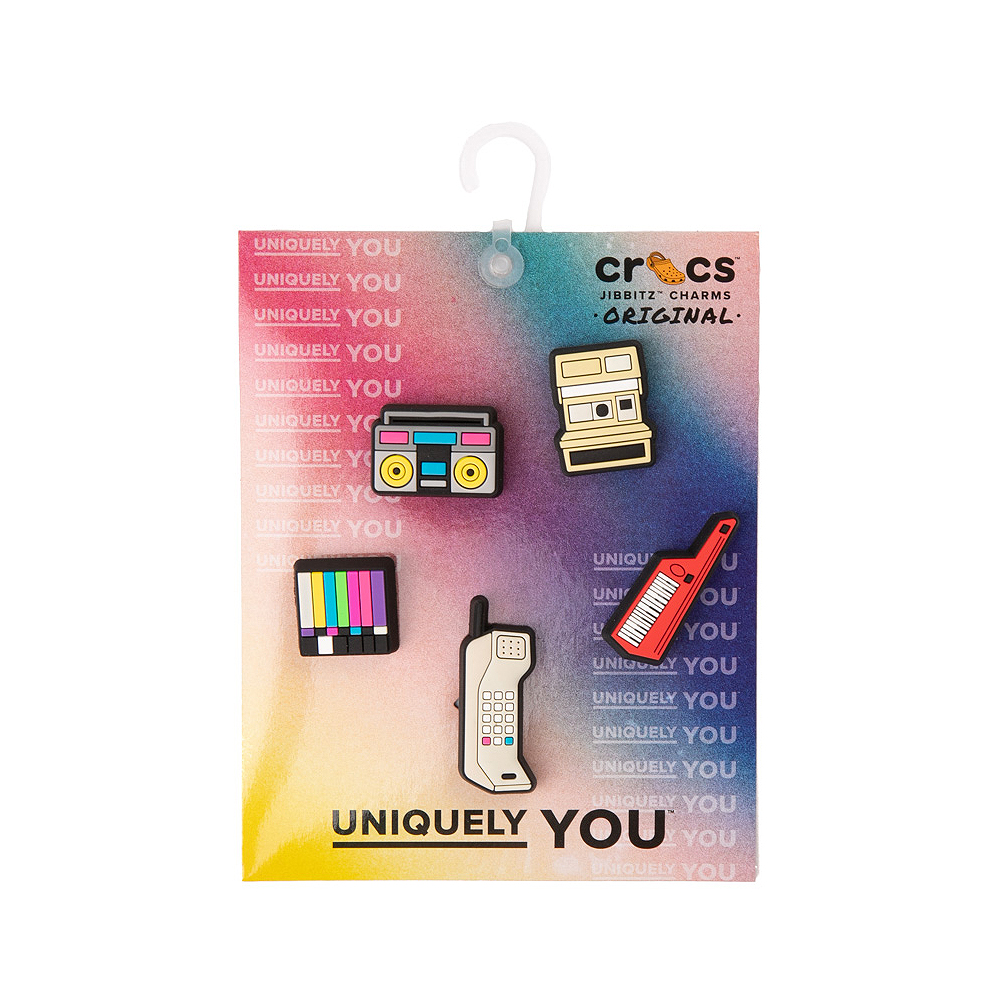 Crocs Jibbitz™ Retro Vibe Shoe Charms 5 Pack Multicolor Journeys