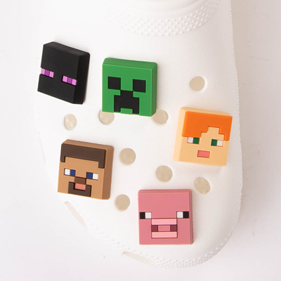 Alternate view of Crocs x Minecraft Jibbitz&trade; Shoe Charms 5 Pack - Multicolor