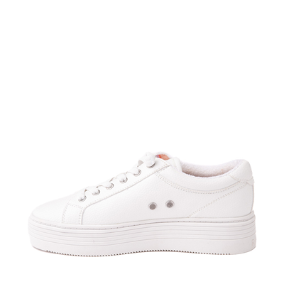 Alternate view of Womens Roxy Sheilahh Platform Casual Shoe - White