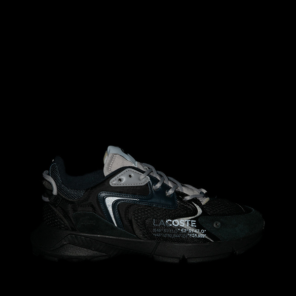 alternate view Mens Lacoste L003 Neo Athletic Shoe - Black / Navy / GrayALT1