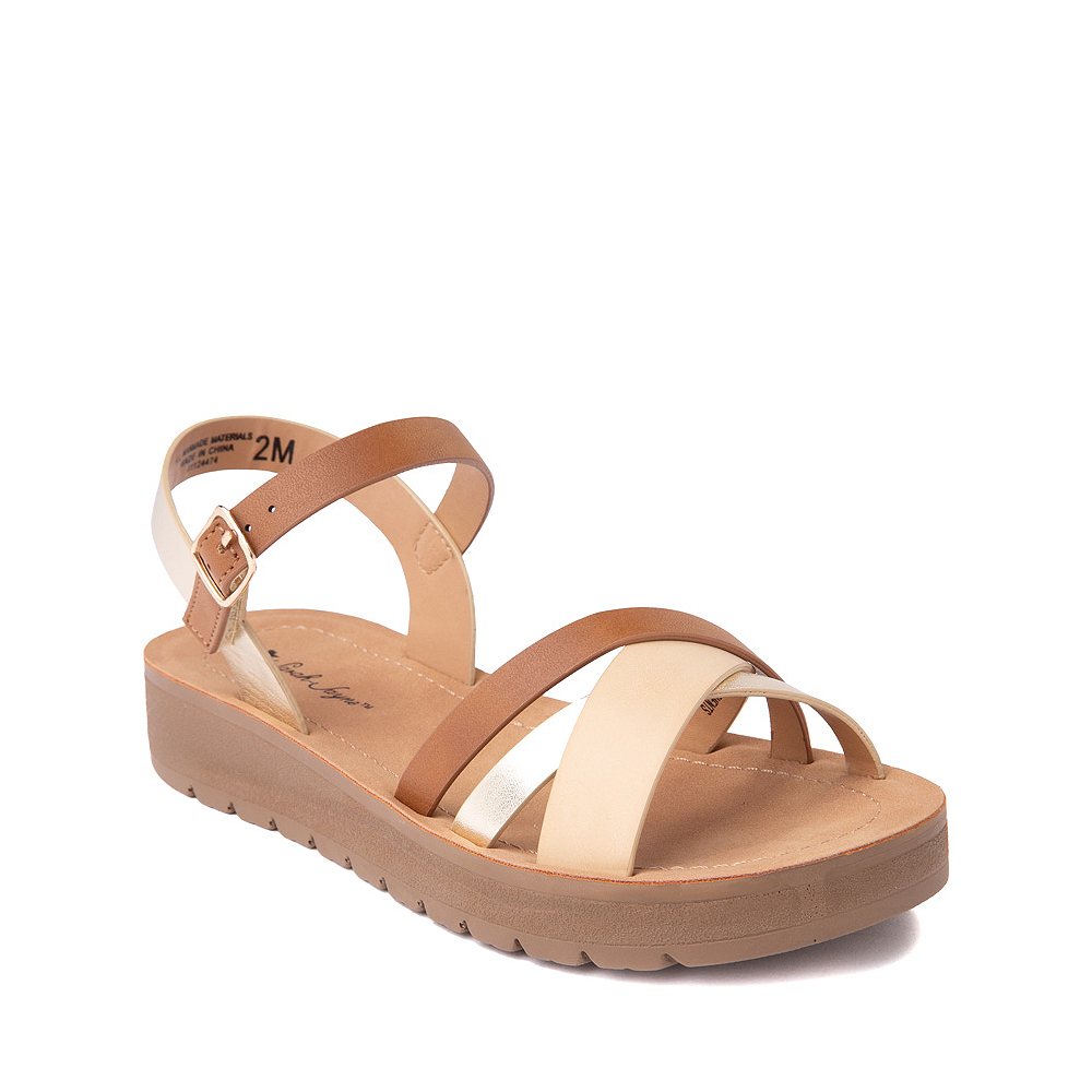 Sarah-Jayne Docia Sandal - Little Kid / Big Kid - Cognac / Gold | Journeys