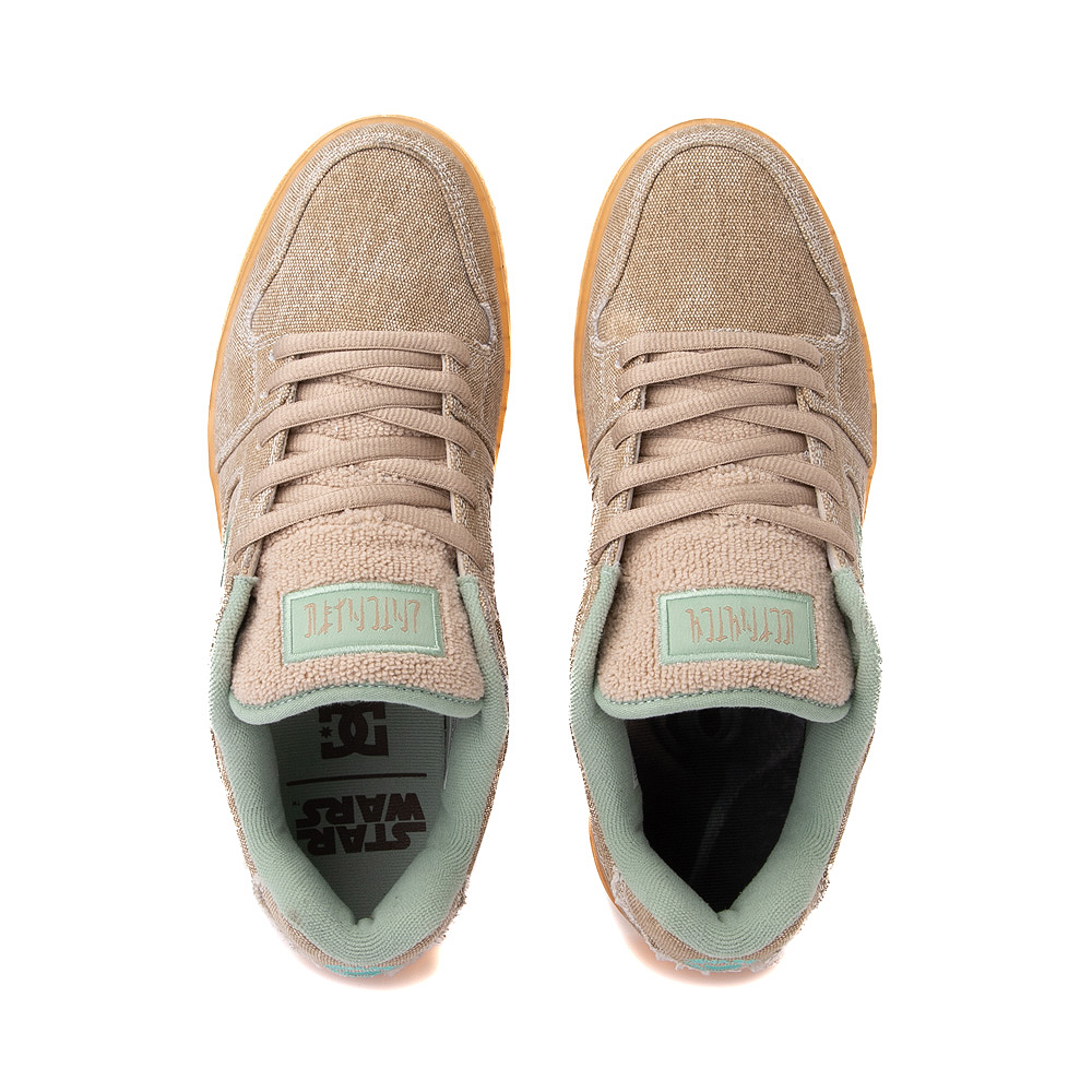 Mens DC x Star Wars™ Manteca 4 Grogu Skate Shoe Tan / Green / Gum