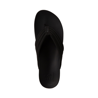 Alternate view of Womens Reef Cushion Shea Hi Sandal - Black Monochrome