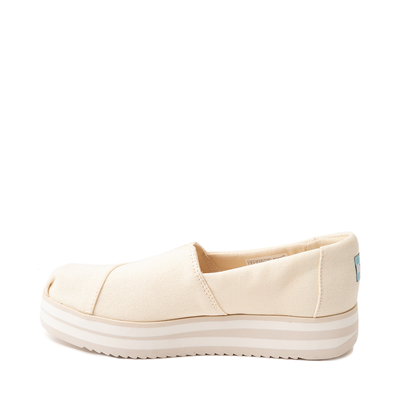Alternate view of Womens TOMS Midform Casual Shoe - Natural